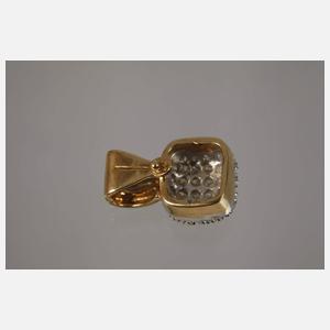 Clipanhänger mit Brillanten