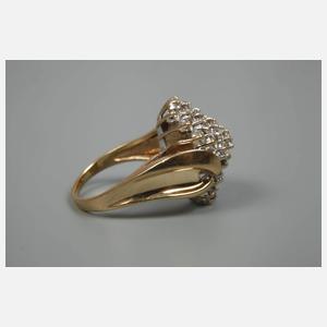 Prächtiger Brillantring