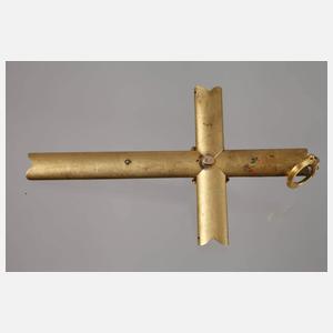 Kreuz mit Diamantrose