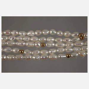 Mehrreihige Perlenkette