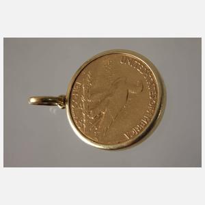 Münzanhänger