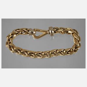 Breites Goldarmband