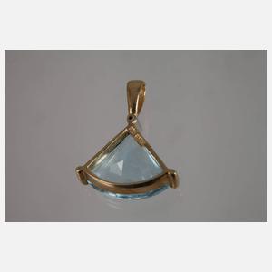 Anhänger mit Blautopas