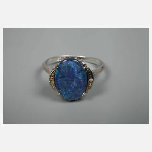 Damenring mit Edelopal