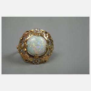 Damenring mit Edelopal