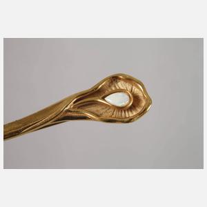 Brosche mit Edelopal