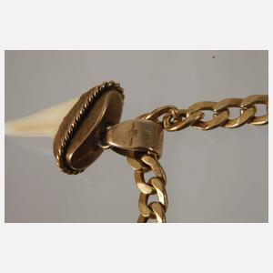 Kette mit Zahnanhänger