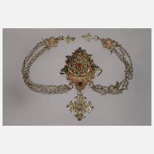 Konvolut folkloristischer Silberschmuck