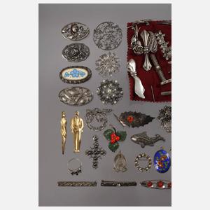 Sammlung Silberschmuck