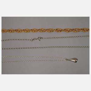 Konvolut Silberschmuck