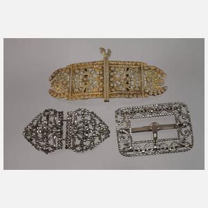 Konvolut Gürtelschließen