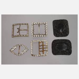 Konvolut Gürtelschließen