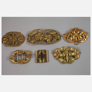 Sammlung Gürtelschließen
