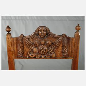 Paar Stühle Renaissance