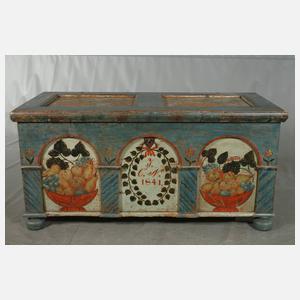 Bemalte Bauerntruhe