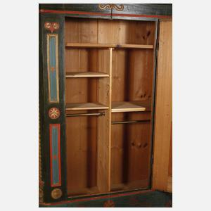 Bemalter Bauernschrank 1836