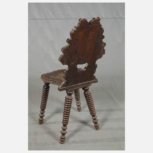 Alpenländischer Brettstuhl