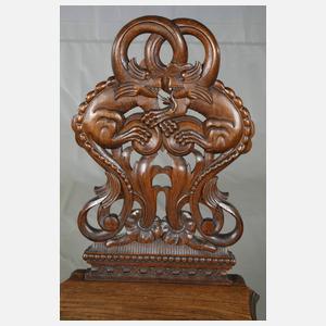 Paar Brettstühle Historismus