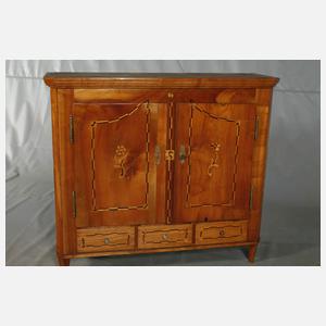 Kommode mit Aufsatz Louis Seize