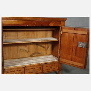 Kommode mit Aufsatz Louis Seize