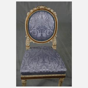 Paar Stühle Louis XVI.