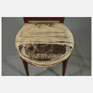 Paar klassizistische Stühle