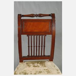 Paar klassizistische Stühle