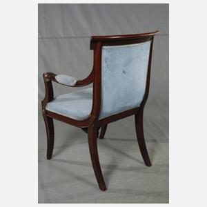 Vier klassizistische Stühle