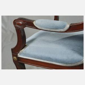 Vier klassizistische Stühle