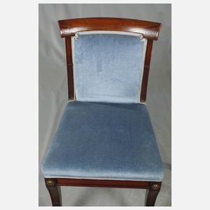 Vier klassizistische Stühle