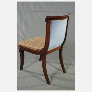 Vier klassizistische Stühle