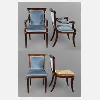 Vier klassizistische Stühle111
