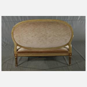 Sitzbank im Louis-Seize-Stil