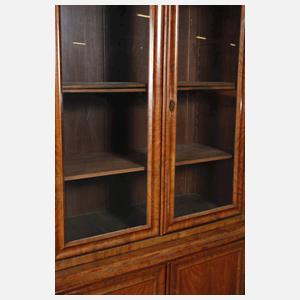 Aufsatzvitrine Biedermeier