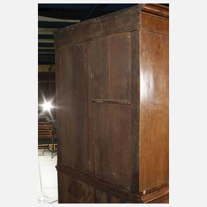 Aufsatzvitrine Biedermeier