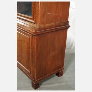 Aufsatzvitrine Biedermeier