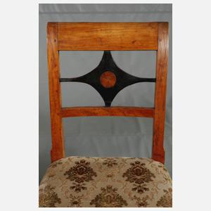 Paar Biedermeierstühle