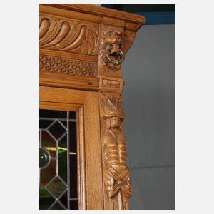 Aufsatzvitrine Historismus