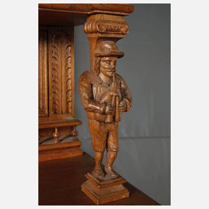 Aufsatzvitrine Historismus