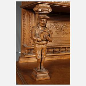 Aufsatzvitrine Historismus