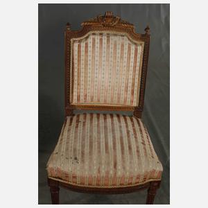 Paar klassizistische Stühle