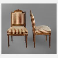 Paar klassizistische Stühle111