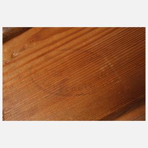 Kulissentisch und sechs Stühle