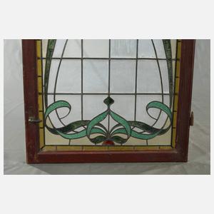 Jugendstilfenster Bleiglas