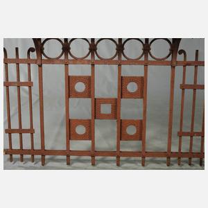 Große Balkonbrüstung Schmiedeeisen