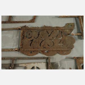 Konvolut Wetterfahnen