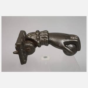 Sechs Türklopfer Biedermeier