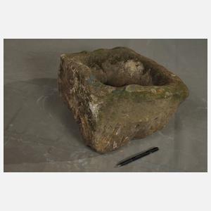 Kleiner Sandsteintrog