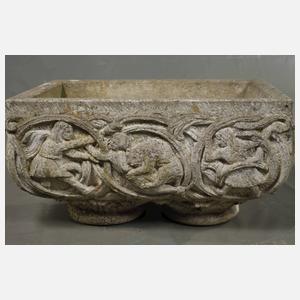 Pflanzschale Steinguss