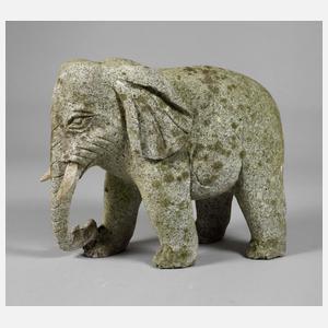 Gartenfigur Elefant